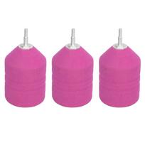 3PCS Foam Tipped Arrows EVA Aluminium Alloy Archery Training Accessory for Archery Battle Tagging Game Pink rožinė
