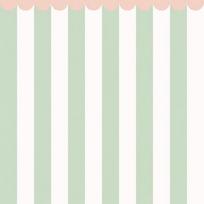 Scalloped Border Wall Decals Self-Adhesive Peel Stick Wallpaper  Indoor Home Decor žalia