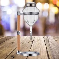 Japanese Cold Sake Glass Decanter Clear Dispenser for Barware Wine Argent gray