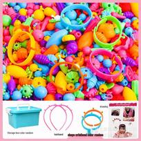 DIY Pop Bead Bracelet Kit for Girls – Creative, Cordless Crafting Accessories