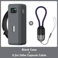 Silicone Case for Anker 737 Power Bank PD240W Charging Cable for 140W 24000mAh PowerCore SD/TF Card Storage Protective Cover
