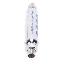 Whole House Water Descaler 3/4in NPT Female Thread Stainless Steel Central Scale Inhibitor Water Softener for Home white