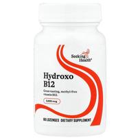 Hydroxo Seeking Health B12 Vitamin B12 Hydrothocobalamin 2000mcg Lorenzi 60 Tablets 1 pcs