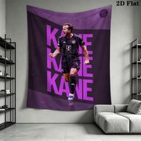 Harry Kane Icon  Wall Hanging Printed Fabric Blanket Decorative Tapestries for Bedroom Living Room Home Decor 180cm x 230cm