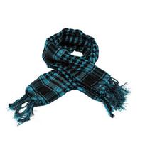 Modish lengvas pledas kutas arabų dykuma Shemagh KeffIyeh skara Pashmina mėlyna
