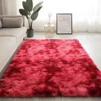 Kilimas Miegamasis Pilnas Nordic Ins Svetainė Kavos staliukas Lova Mergaitės Kambarys Po Lova Pliušinis Tinklelis Raudonas Antklodės Kilimėlis 40x60CM pink