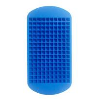 160 Grids Mini Ice Cube Tray, Square Ice Cube Mold, Small Ice Ball Maker for Chilling Drinks Coffee Juice Cocktail mėlyna