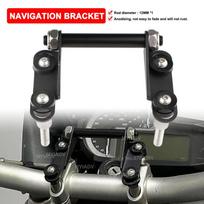 Motorcycle Handlebar Mobile Phone Navigation Bracket For BMW R1200GS R1250GS R1200 R/RS F850 F750 F700GS F800GS F900R/XR S1000R gray