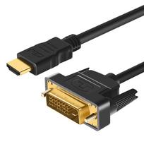 HDMI-compatible to DVI Cable  Male 24 1 DVI-D Male Adapter Gold Plated 1080P for HDTV DVD Projector PlayStation 4 PS4/3 TV BOX 1m