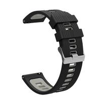 22MM Minkšto Silikono Pakaitinis Dirželis Amazfit Stratos 3 2/2s Išmanusis Laikrodis Išmaniojo Laikrodžio Apyrankė Amazfit Pace laikrodžio priedai 22mm black