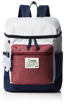 Mozu Mini Backpack ZZEI-04, Melange Fabric, Tricolor black