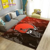 Amerikietiško futbolo laukas Regbis Plotas Kilimas Didelis, Kilimas Svetainei Miegamajam Sofai Durų Kilimėlis Dekoras, Neslystantis Grindų Kilimėlis 3D 40x60cm gray