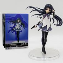 17cm Anime Puella Magi Madoka Magica Figure Akemi Homura Action Figural Pvc Model Cute And Charming Decoration Doll Children Toy Xmas Present black