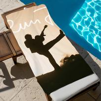 M-Michael Singer K-Kelly Towel Large Quick-Drying Microfiber soft P-Patrick Beach Towel for Travel Fitness Sauna Bathing Camping 70cmx140cm blue