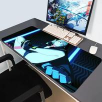 New Arrival Edgerunners Gaming Mousepad XXL 800x300 Mouse Pad Pc Gamer Accessories Mice Mats Office Computer Keyboard Desk Mat 30cmx60cm(11.8x23.6inch) gray