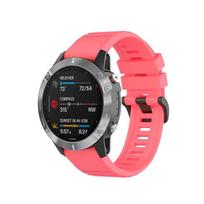 QuickFit 20mm 22mm 26mm Silicone Watch Strap For Garmin Fenix 7X 7 7S 6 6X 5 5X Plus/Epix Pro Gen 2 MARQ Wrist Band Bracelet QuickFit 22mm pink