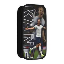 Cute Kanes Soccer Pencil Cases Number 9 Pencil Box Pen Box for Student Big Capacity Pencil Bags Students School Gift Stationery 21x10.5x5cm black