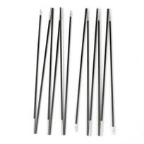 Tent Rod  Glass Fiber Replacement Tent Pole Kit black