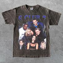 S Club 7 – 90s Pop Group Graphic Tee – British Music Band Retro Concert Shirt – Y2K Nostalgia Merch – Gift for Pop Music Fan T-Shirt FD 3XL gray