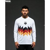 Men's German Team Football Jersey Breathablelightweight Sports Long Sleeved 4XL