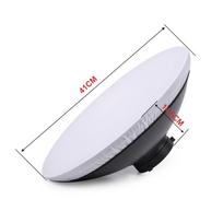 41cm Beauty Dish Reflector Strobe Lighting for Bowens Mount Speedlite Photogrophy Light Studio Accessory white