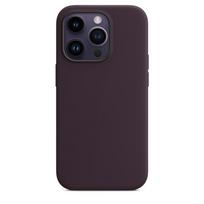 Prabangus Magsafe skystas silikoninis dėklas, skirtas iPhone 14 Pro Max 14 Pro Cover belaidis magnetinis įkrovimas, skirtas iPhone 13 12 pro max Mini iphone 14 tamsiai violetine spalva