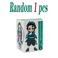 Demon Slayer Blind Box Action Figures Collectible Decoration Kids Toys Mystery Boxes Children Birthday Gifts white