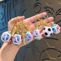 2026 FIFA World Cup Trophy Keychain Souvenir—A Perfect Gift for Male and Female Soccer Fans, Bag Charm auksinė
