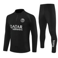 2526 season Manchester United autumn and winter long-sleeved playing jersey adult children's jersey football training jersey player version 12 black