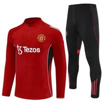 2526 season Manchester United autumn and winter long-sleeved playing jersey adult children's jersey football training jersey player version 2XL