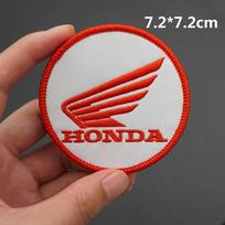 Stiliaus siuvinėtas pleistras Apyrankė Kuprinės ženklelis Kabliukas Pagrindas Drabužiams Honda CB400 CB650 FCBF CBR25ORR CRF SH3O0 NC75O ZP8 Sewing style