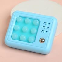 Multi-Functional Pop Bubble Fidget Keychain - Push Sensory Toy with Sliders and Roller, Portable Anti-Anxiety Stress Relief Gadget for Kids Adults