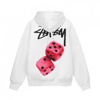 Unisex laisvas džemperis su drąsiu grafiniu raidės atspaudu ant nugaros Streetwear medvilninis džemperis vyrams moterims Small white