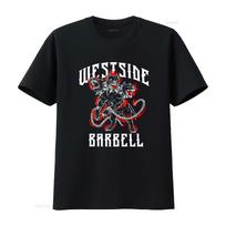 2023 New Westside Barbell Gym Weight Lifting Exercise Fitness T Shirt S 5xl Vintage Washed Unisex Designer Clothes Streetwear 4XL black