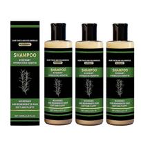 3x Anti-Hair Loss Shampoo, Organic Rosemary Hair Growth Shampoo with Hydrolyzed Keratin, Soothe Scalp Irritation & Restore Xls less