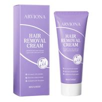 Gentle hair removal cream, creamy and smooth, convenient for home use, suitable for multiple areas, comfortable and painless hair removal cream gray
