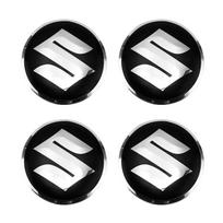4 vnt. Automobilio emblema Ratlankio centrinio dangtelio lipdukas Ratlankio ženklelio dangtelis Suzuki SX4 Swift Jimny Ignis Alto S-cross Vitara Celerio Across