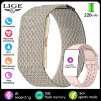 Smart Bracelet Fitness Tracker No Screen Design Waterproof Activity Band with Heart Rate Sleep Monitor Smart Reminder Alarm Pedometer