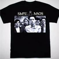 Men T-Shirt HOT NEW Simple Minds Tour 2025 BLACK T-shirt Unisex Oversize T-shirst Fashion Brand Summer Casual Daily Tee M gray