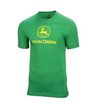 Originalus John Deere Classic Green Logotipo Marškinėliai Suaugusiems MC130000YW Unisex Marškinėliai M green