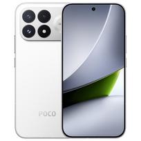 POCO F9 Pro išmanusis telefonas – Snapdragon 8 Elite Gen 5 / 200 MP / 6330 mAh – Juodas, Baltas, Aurora Green 12+512GB balta