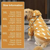 3XL-7XL Žieminiai stori dideli šunų drabužiai ėriukų vilnos striukė vidutinio dydžio šunims, atspari vėjui paltai, naminių gyvūnėlių priedai 4XL