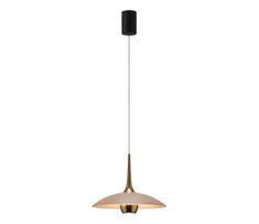 MAXLIGHT P0674 - LED liustra ant laido MANUKA LED/12W/230V skersm. 28 cm auksinė/smėlinė