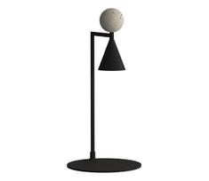 MAXLIGHT T0070 - LED stalinis šviestuvas BINGO LED/12W/230V CRI 92 juodas/smėlinis