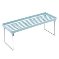 Pagalba Sandėliavimas Virtuvė Vienos pakopos organizatorius lentyna Stiklainių stovas sandėliukas Praktiška spintelė Patogi 40*14*4.5cm mėlyna