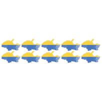 Ukrainian Map Stickers Ukraine Map Flag Decal Sticker for Cars Window Tables Skateboards Laptop Computer