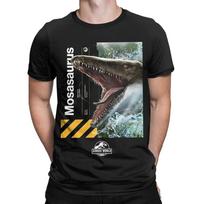 Harajuku TShirt Summer Jurassic Spinosaurus World Dinosaur 2025 Popular TShirts  Cotton Tee Shirt for Men Short Sleeve ClothED 3XL blue