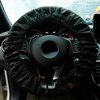 20pcs White Disposable Steering Wheel Cover Non-woven Fabric Oil-proof Anti-fouling Protective Cover For Auto Repair Car Maintenance juoda