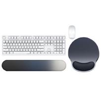Keypad Wrist Rest Set with Nonslip Base Wrist Pad for Keypad with Ergonomic Memory Foam for Computer Laptop Office juoda