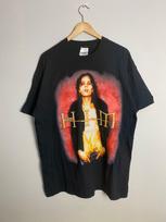 Rare Vintage 90s HIM Rock Pop Band Tshirt Y2K Large Unisex T-Shirt L black